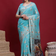 Palmera Saree Manufacturer and Palmera Saree Supplier | ALL-VANAYA-01