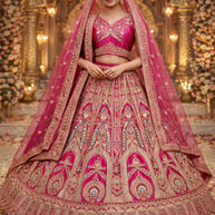 Hand Work Lehenga Blouse With Lehenga Dupatta Manufacturer Supplier Exporter|ABF-DIRGHAYU