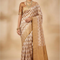 Designer Jacquard Silk Saree with Blouse Piece for Traditional Occasions | YOG-PRIDE