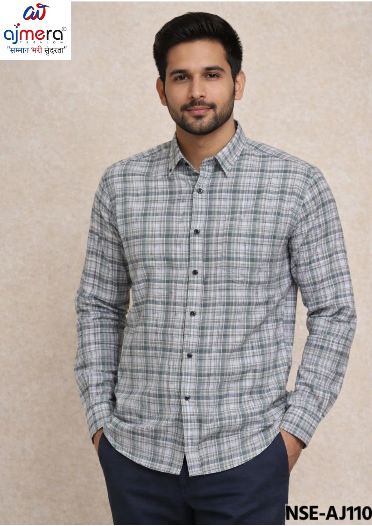 Wholesale Mens Shirt Manufacturer | NSE-AJ110