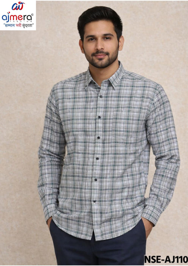 Wholesale Mens Shirt Manufacturer | NSE-AJ110