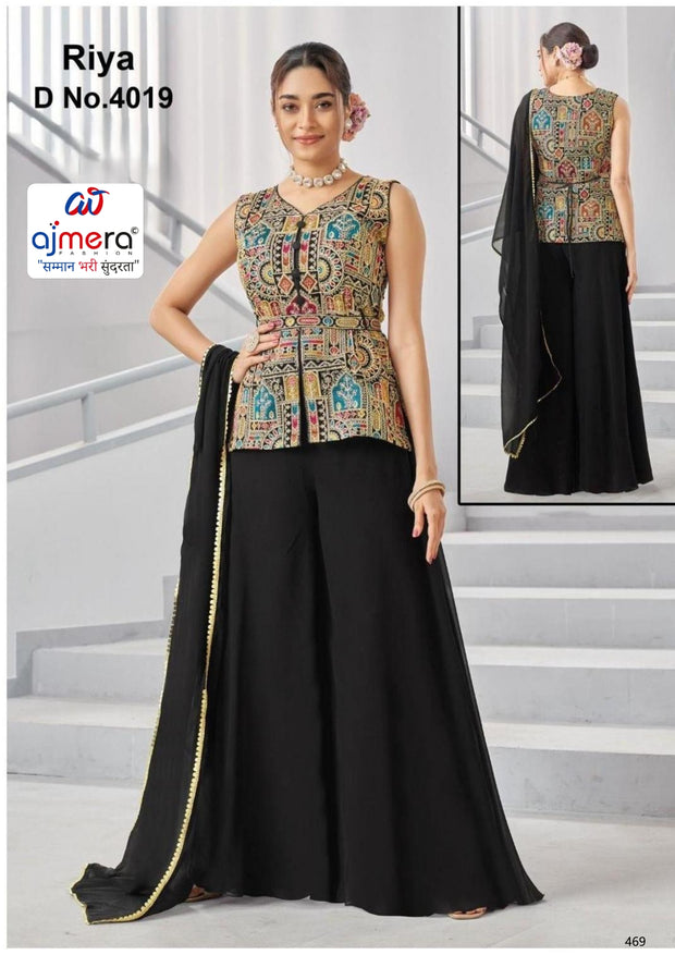 Designer Georgette Gown for Women | KTX-4019-XL