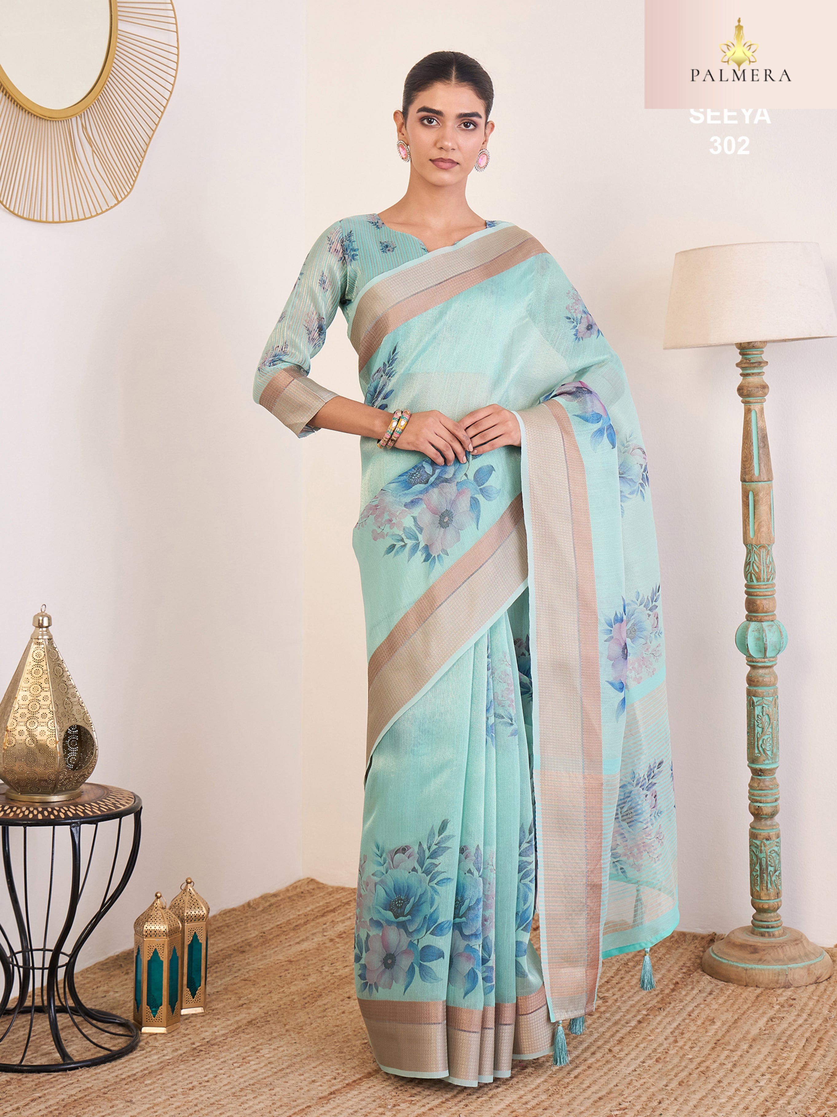 Palmera Saree Manufacturer and Palmera Saree Supplier | ALL-SEEYA VOL-03