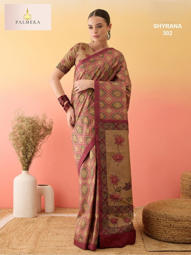 Palmera Saree Manufacturer and Palmera Saree Supplier | ALL-SHYRANA VOL-03