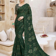 Classic Printed Saree with Blouse Piece for Timeless Traditional Style | RDD-YUKTI VOL-57