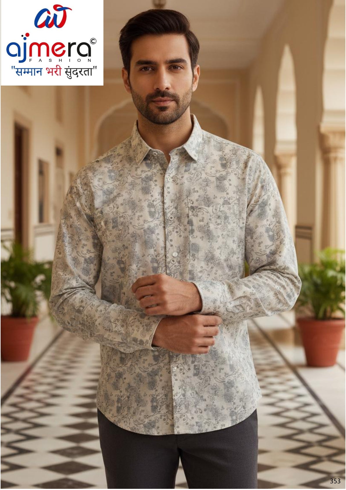 Mens Shirt Wholesale Supplier India | NSE-AJ123