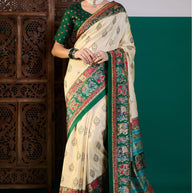 Ganga Silk Saree with Blouse for Premium Ethnic and Designer Wear | ALL-GANGA-21