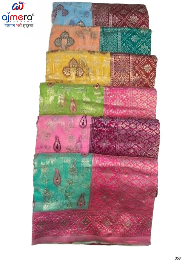 Classic Jacquard Silk Saree with Blouse Piece for Elegant Traditional Look | SOJ-KALAKRUTI SAROSKI