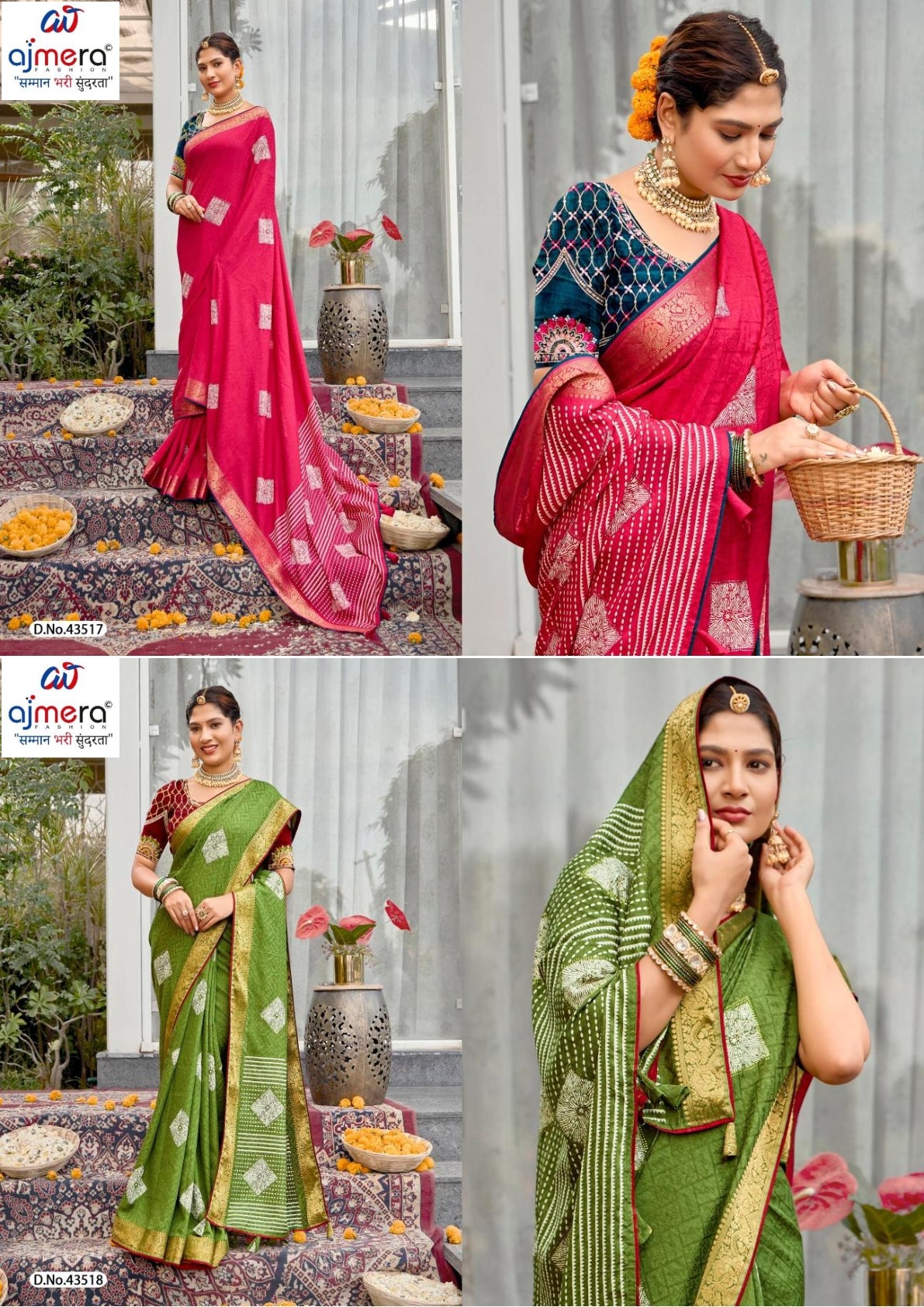 Contemporary Printed Saree with Blouse Piece for Premium Wear  | VDT-REEVA