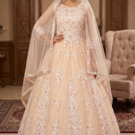 Designer Net Gown for Women | KTX-75101