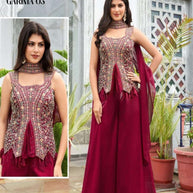 Gown Wholesale in Surat Designer Rangoli Gown for Women | JNX-GARIMA03-L