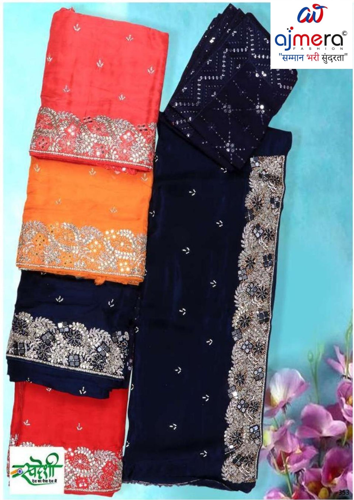 Luxury Designer Unstitched Suit Set | SKH-FS2641