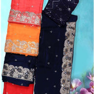 Luxury Designer Unstitched Suit Set | SKH-FS2641