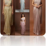 Designer Lycra Gown for Women | SDO-218426