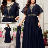 Elegant Georgette Designer Party Wear Gown for Women | PNC-1004