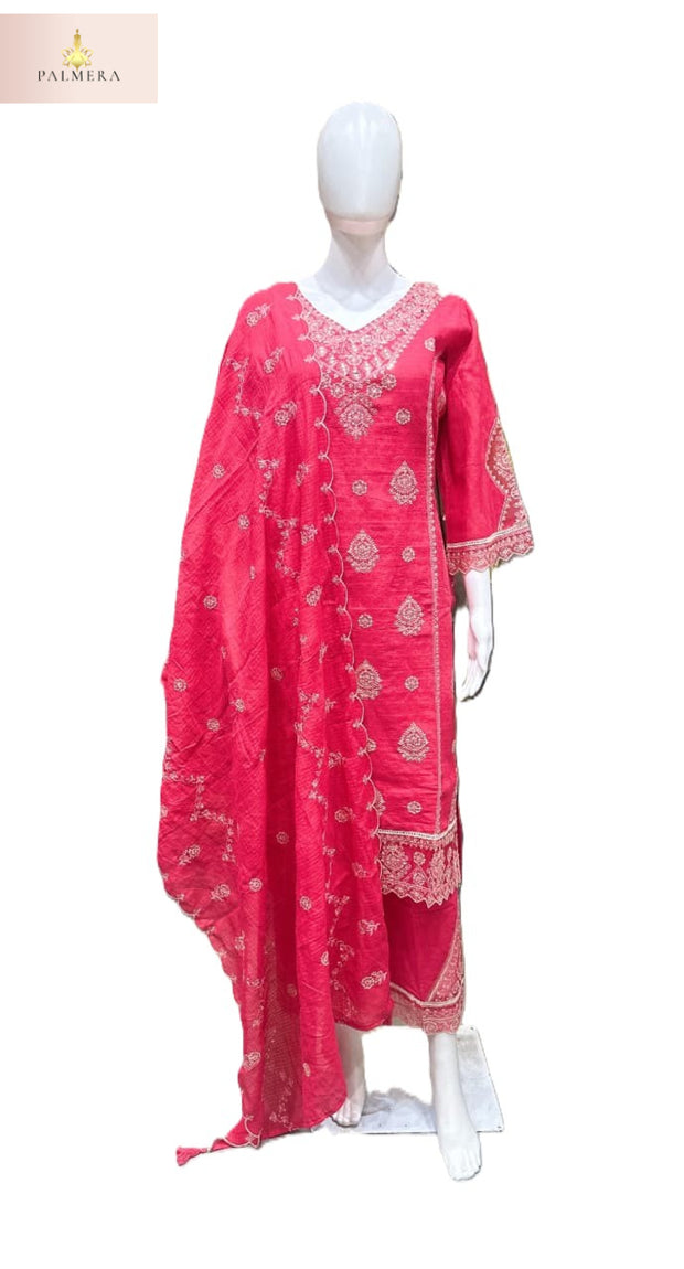 Designer Heritage Kurti Set for Women | MIK-335A