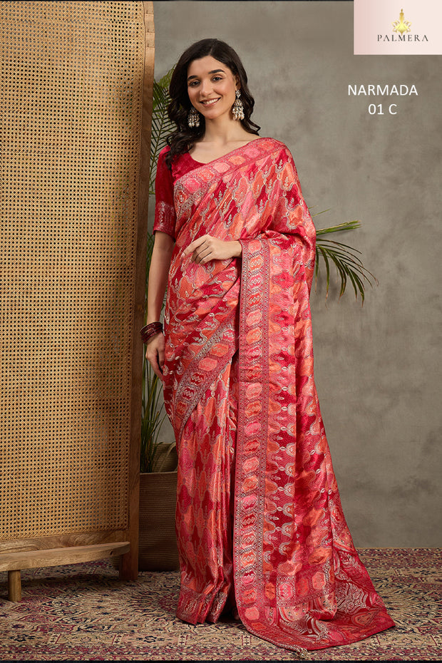 Palmera Saree Manufacturer and Palmera Saree Supplier | ALL-NARMADA-01