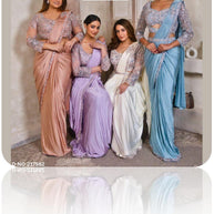 Designer Lycra Gown for Women | SDO-217562