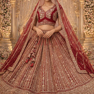 Net Beast Work Lehenga Choli Manufacturer Supplier Exporter|ADD-MOLIRA