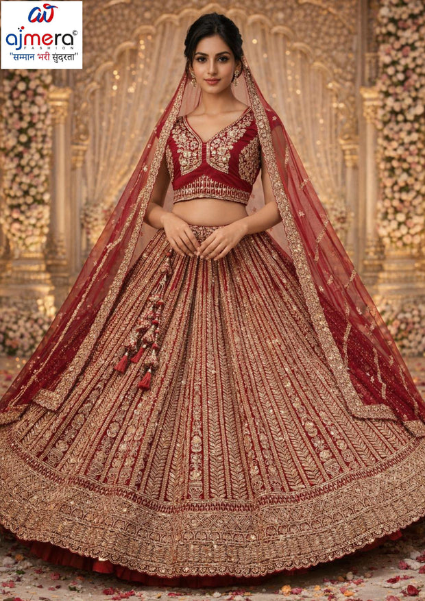 Net Beast Work Lehenga Choli Manufacturer Supplier Exporter|ADD-MOLIRA