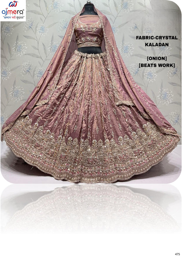 Crystal Beats Work Lehenga Choli Manufacturer Supplier Exporter|ADD-KALADAN