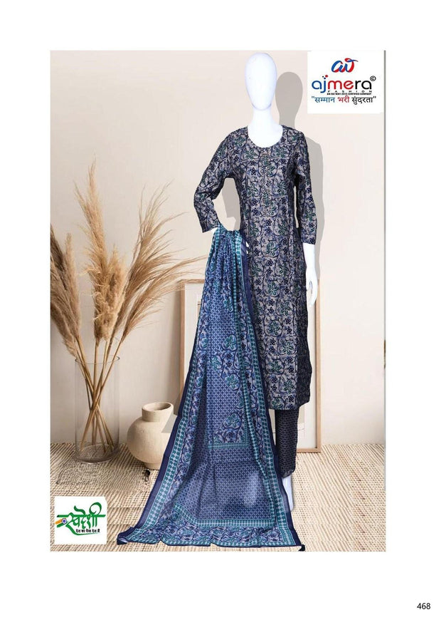 Designer Ethnic Kurti Pant Dupatta Set for Women | DKF-DG-533