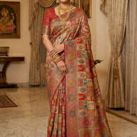 Royal Craft Jacquard Silk Saree With Blouse Piece | STZ-INAYA