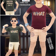 Kids T-Shirt & Pant Set Wholesale | SEM-1423-1
