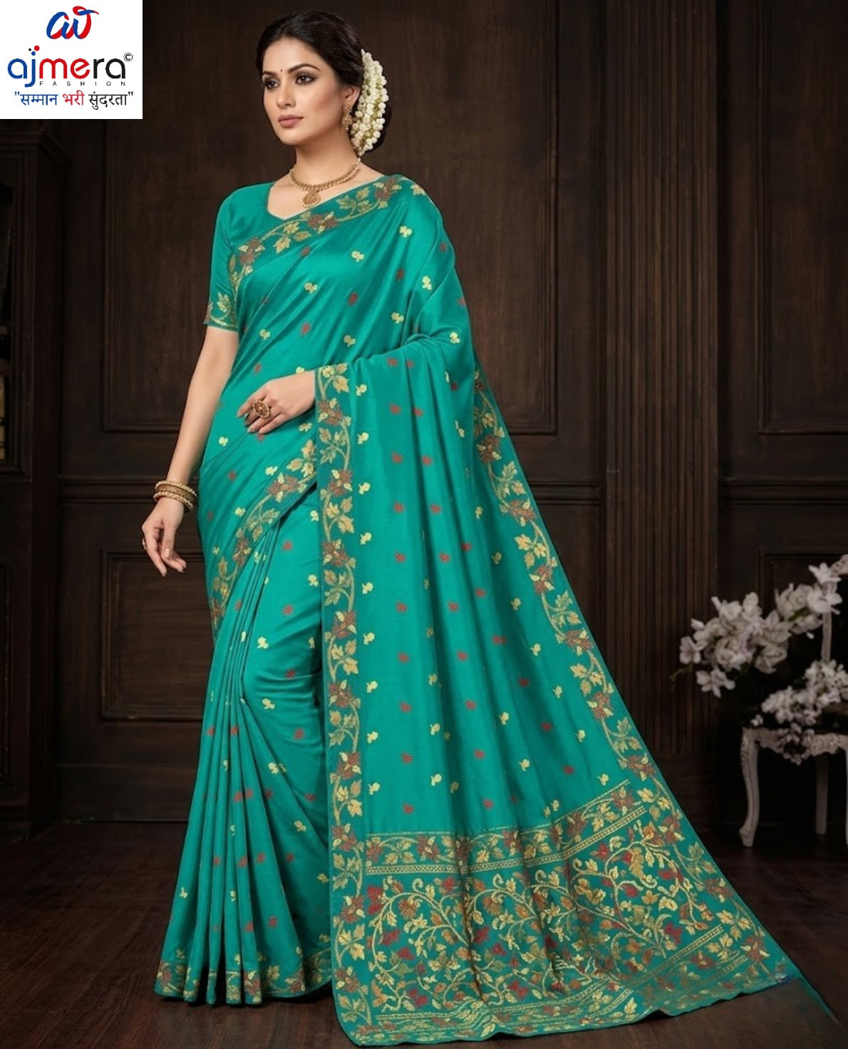 Cotton Saree with Without Blouse for Premium Ethnic and Traditional Wear | PJA-MEHAR