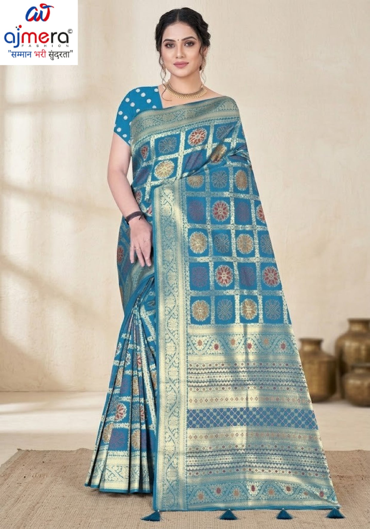 Rich Jacquard Silk Saree with Blouse Piece for Sophisticated Ethnic Style | TUL-PREM PAKHI SILK VOL-02