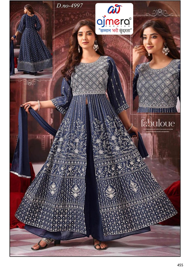 Designer Georgette Gown for Women | KTX-4997-XL