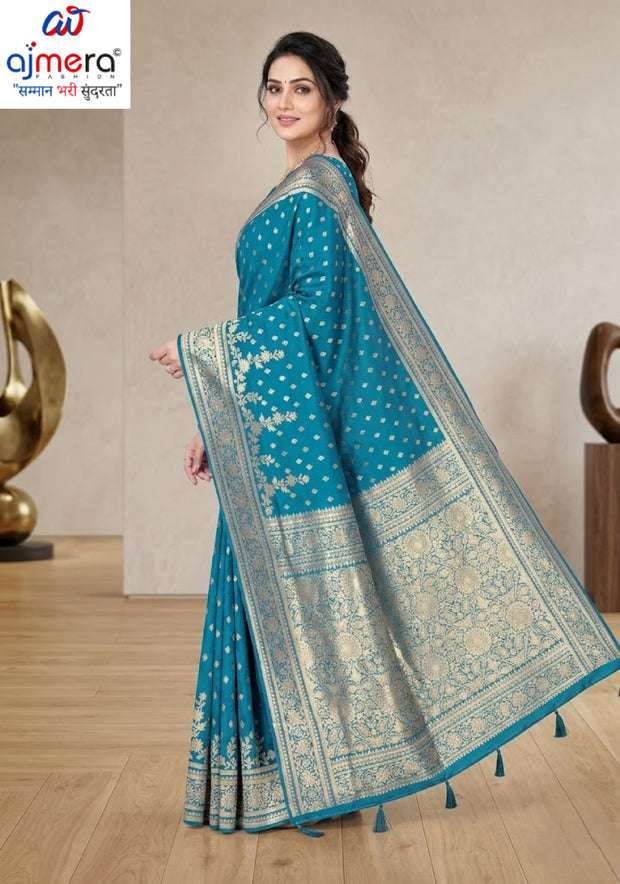 Elegant Jacquard Silk Saree with Designer Blouse Piece for Festive Elegance | TUL-VEERA SILK VOL-03