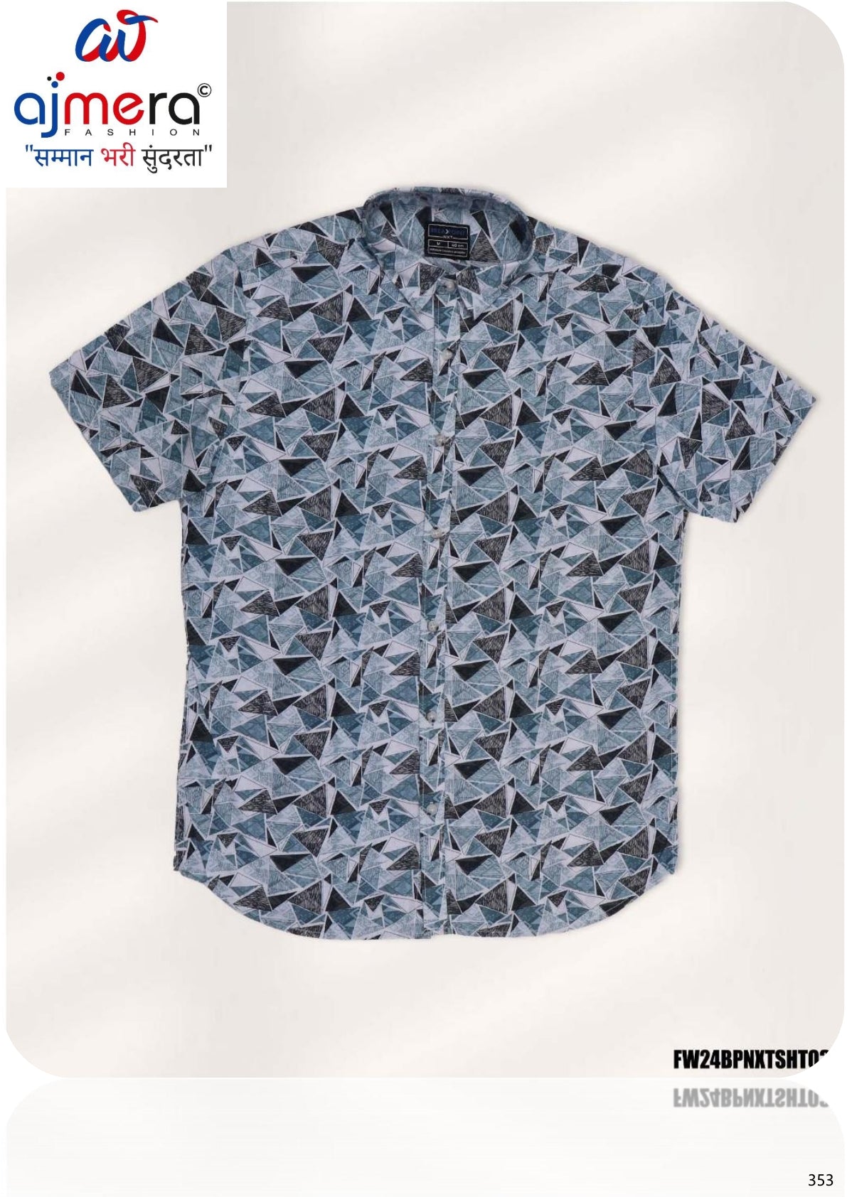 Mens Shirt Supplier India for Distributors | FW24BPNXTSHT037