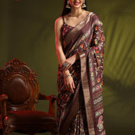 Holland Silk Handloom Silk Saree with Blouse for Premium Ethnic and Traditional Wear | ALL-HOLLAND SILK-05