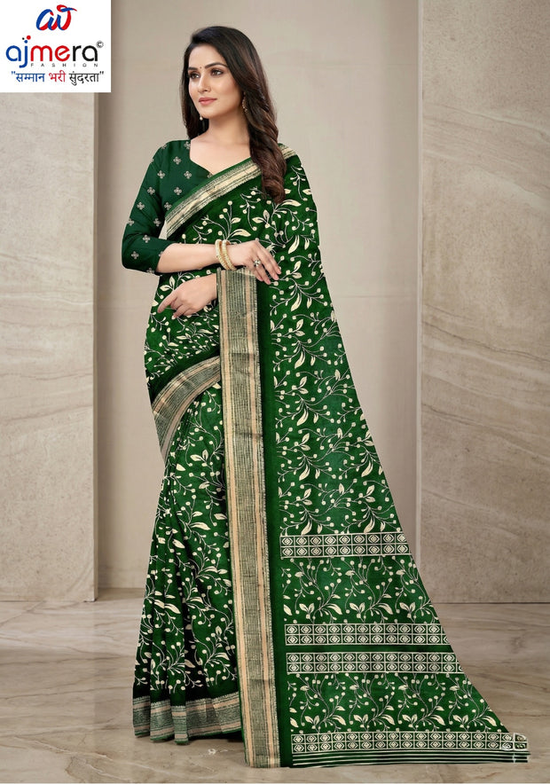 Contemporary Printed Saree with Blouse Piece for Premium Wear  | SBI-REEVA PRO