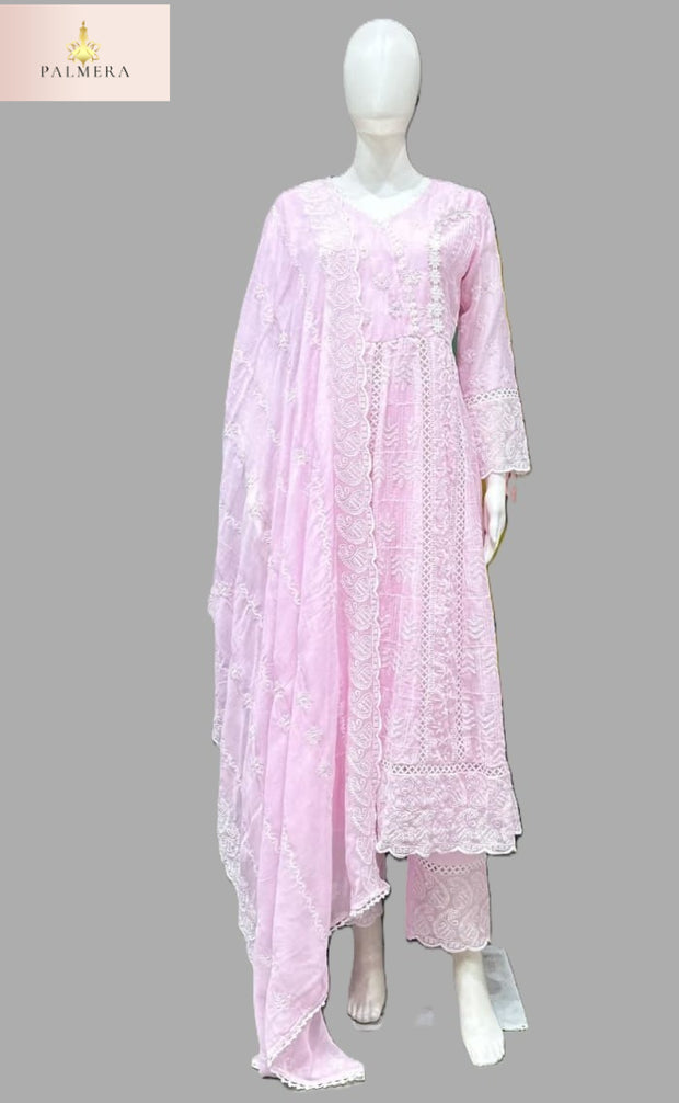 Elegant Designer Palmera Kurti Set for Women | MIK-330C