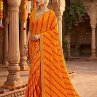 Lycra Dyed Matching Saree Collection without Blouse for Premium Ethnic and Traditional Wear | JP-SAAWARIYA