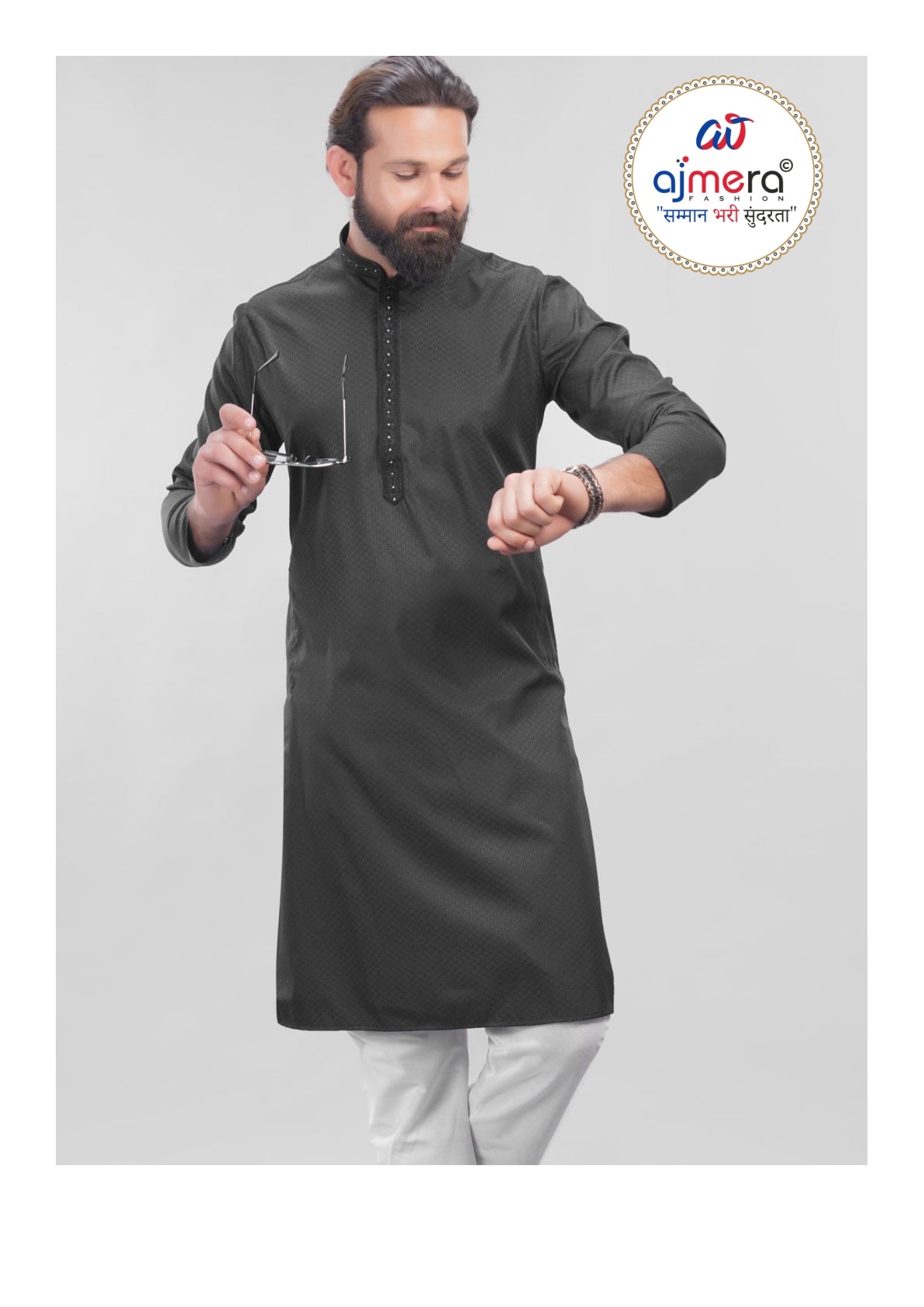 Premium Men's Kurta & Payjama for Wedding & Festive Wear | SNA-MKP12019