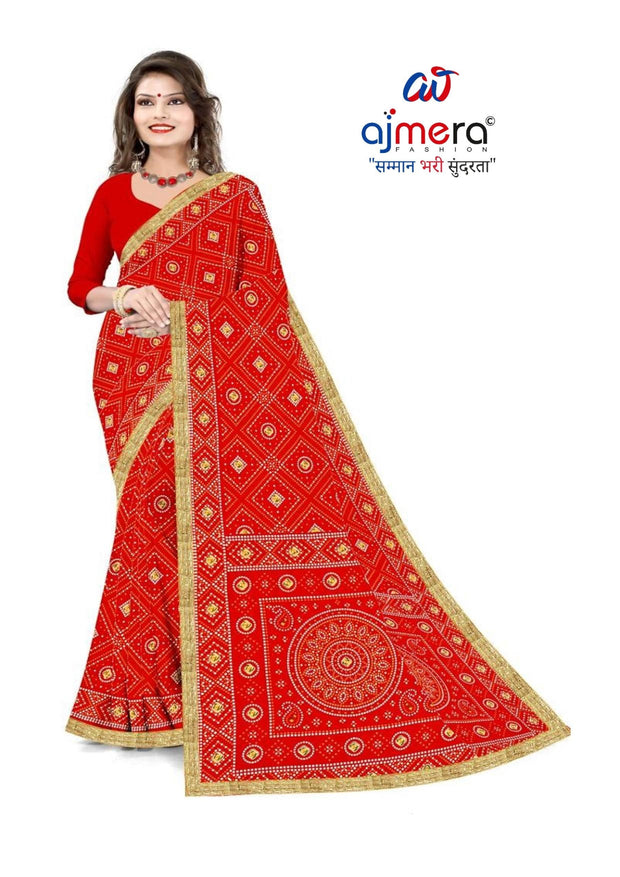 Reniyal Print Loose Saree without Blouse for Premium Ethnic and Traditional Wear | CAS-SHYAM SUNDARI