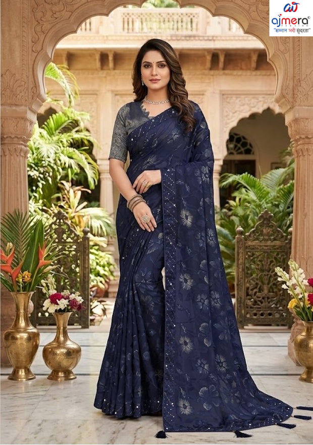 Contemporary Printed Saree with Blouse Piece for Premium Wear  | RDD-YUKTI VOL-60