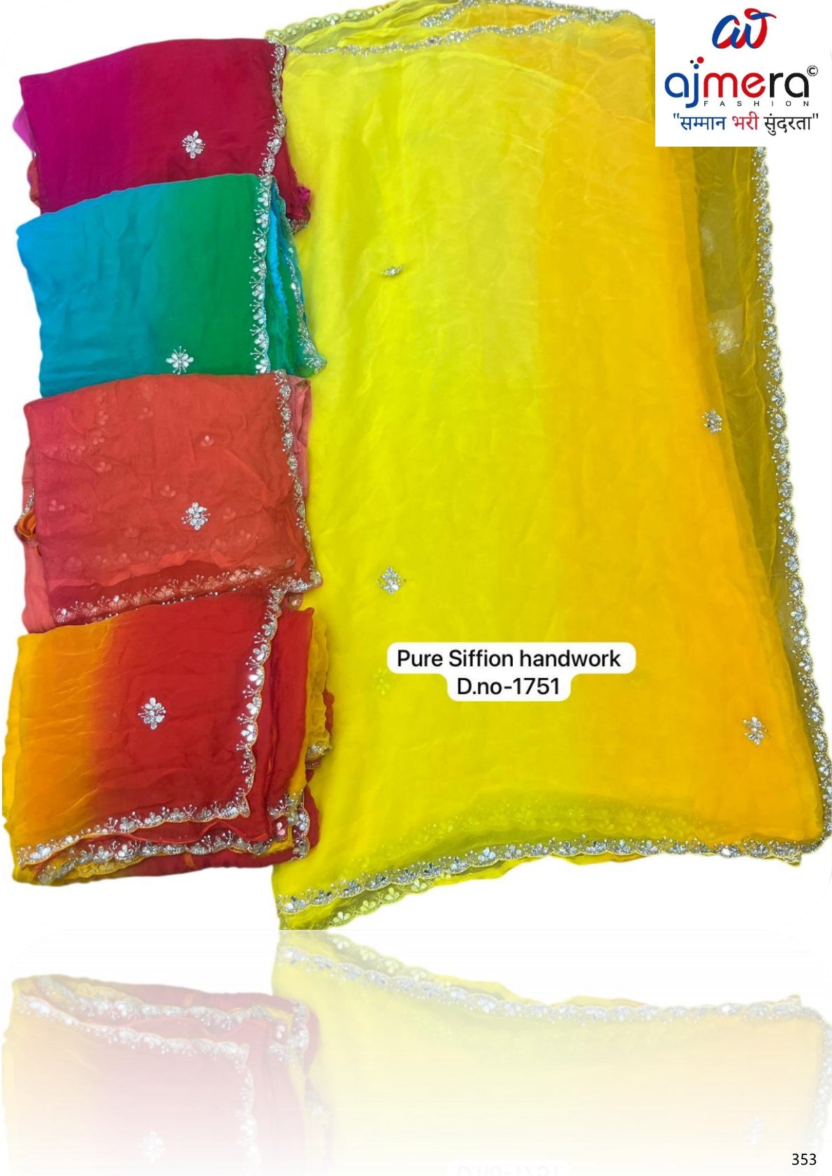 Handwork Heritage Saree Manufacturer and Handwork Heritage Saree Supplier | SXS-1751