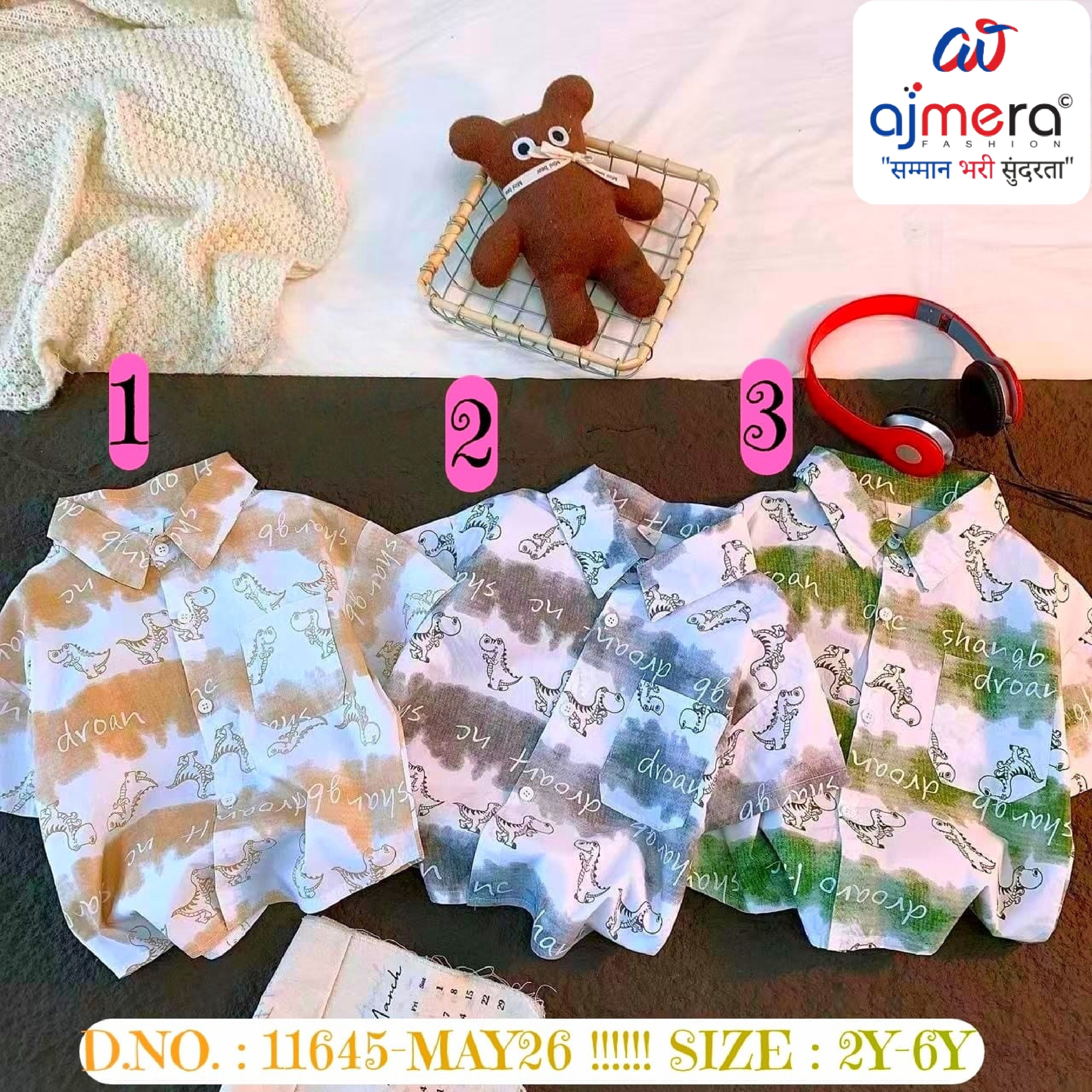 Kids Shirt Wholesale in Surat | SYA-11645-MAY26