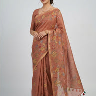 Printed Cotton Saree with Blouse Piece for Premium Ethnic and Traditional Wear | ATN-MEHER