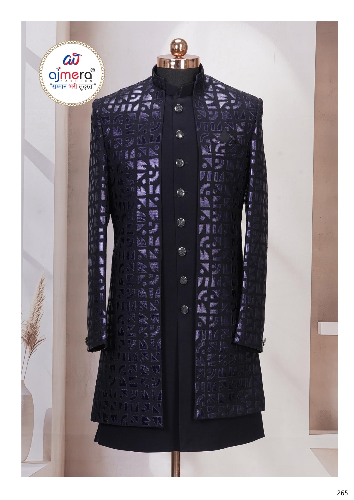 Premium Men's Indo Western for Wedding & Party Wear | SNA-MIN11443