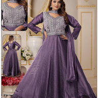 Elegant Rangoli Designer Party Wear Gown for Women | SHP-NIKISHITA-09