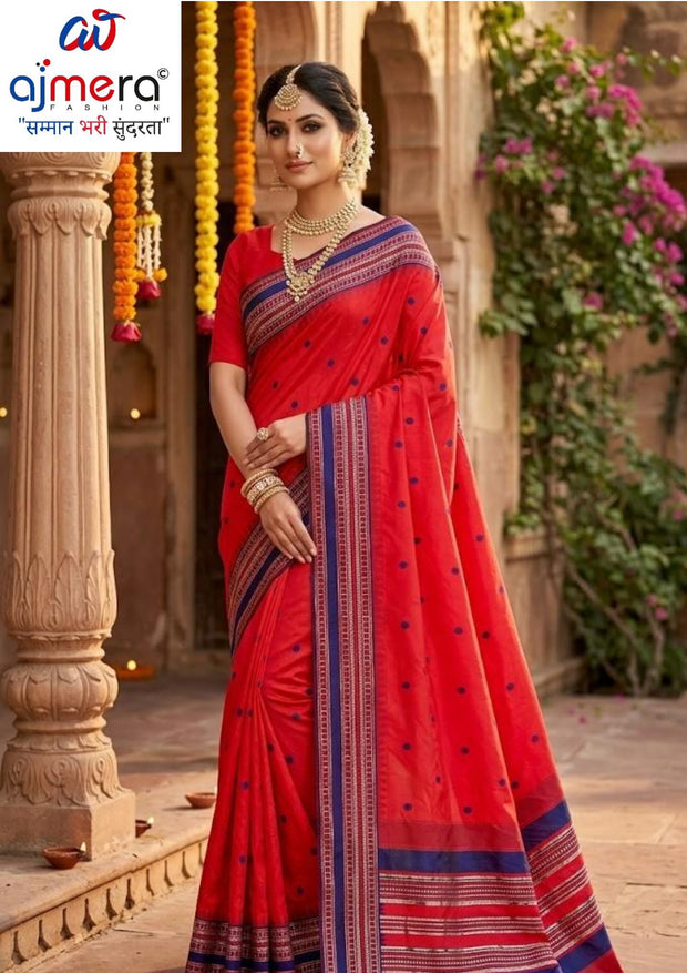 Fashionable Jacquard Silk Saree with Blouse Piece for Special Events | DOF-BEAGAUM BEAUTY-2