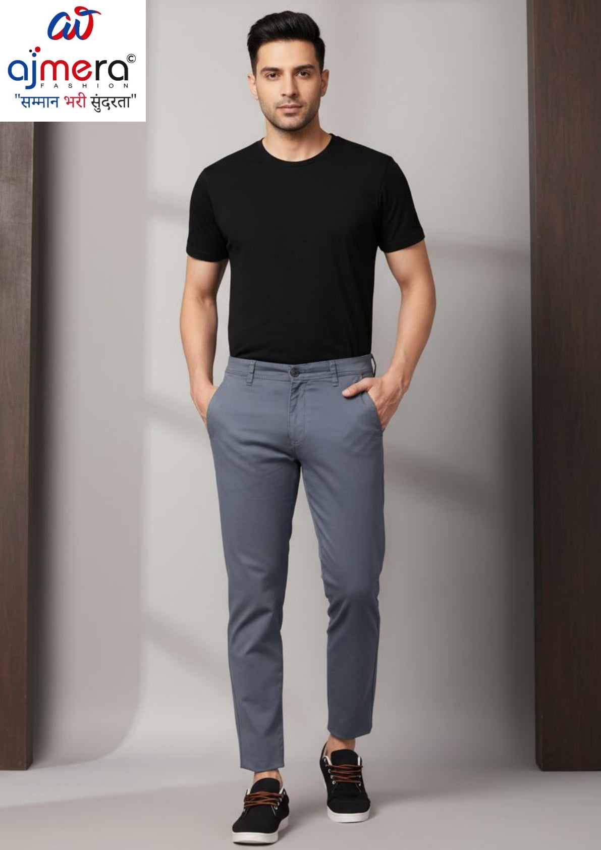 Mens Trousers Wholesaler India | JPSTRCPL001
