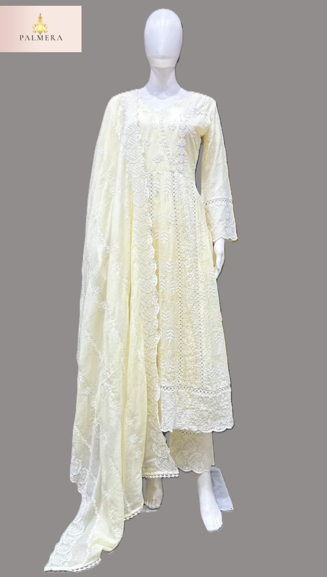 Elegant Designer Palmera Kurti Set for Women | MIK-330B