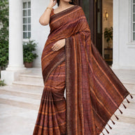 Matching Saree Wholesale with Blouse Piece for Premium Ethnic and Traditional Wear | RAL-BHASKAR