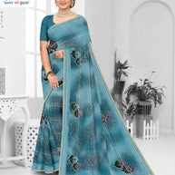 Graceful Printed Saree with Blouse Piece for Modern Ethnic Fashion  | GPT-BIJLI-3